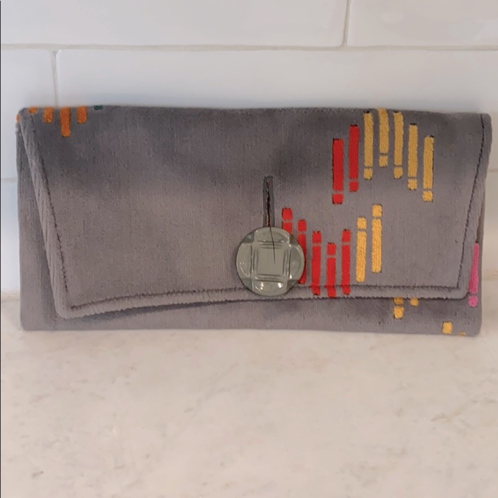 cahoots handbags vintage fabric envelope clutch